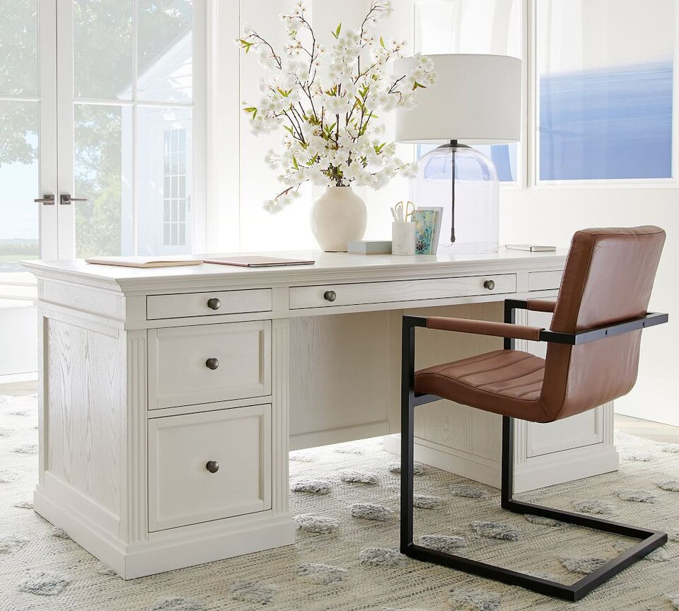 Livingston Large Desk Pottery Barn Australia